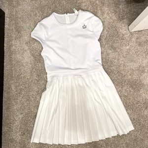 White Isla sport golf or tennis dress